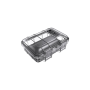 Peli Microcase M40 Coque Transparente Liner Noir