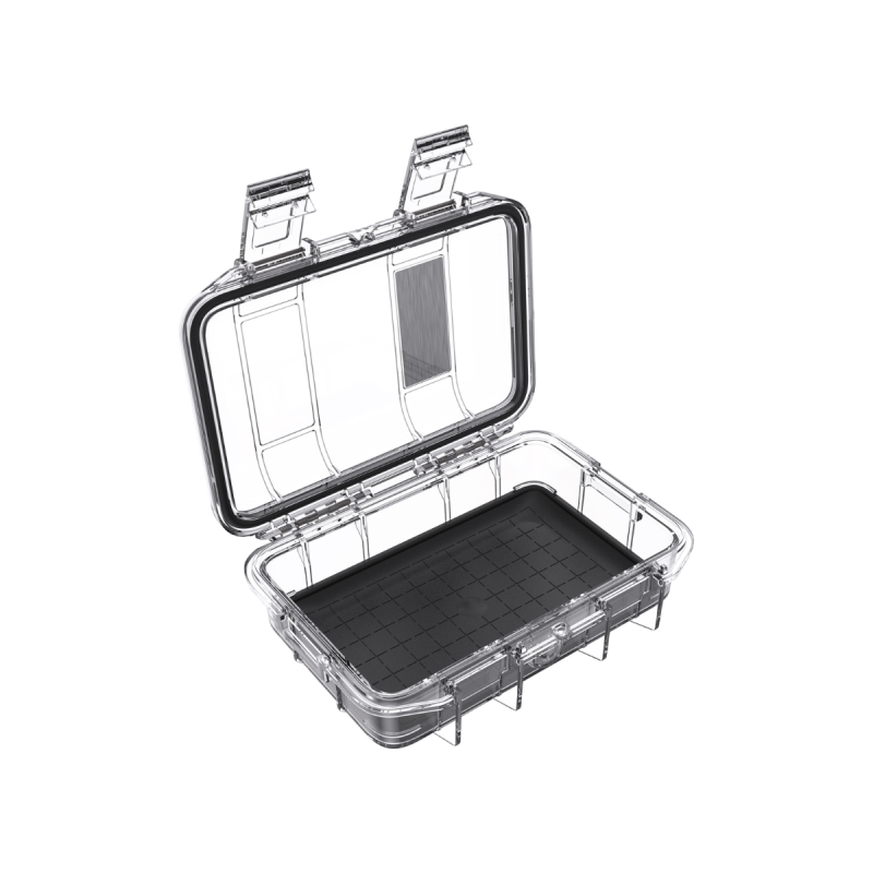 Peli Microcase M50 Coque Transparente Liner Noir