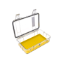 Peli Microcase M60 Coque Transparente Liner Jaune