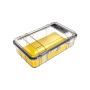 Peli Microcase M60 Coque Transparente Liner Jaune