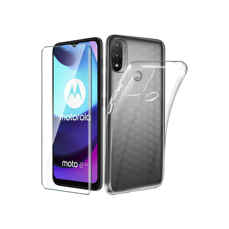 WE Coque de protection TPU MOTOROLA E20 / E30 / E40