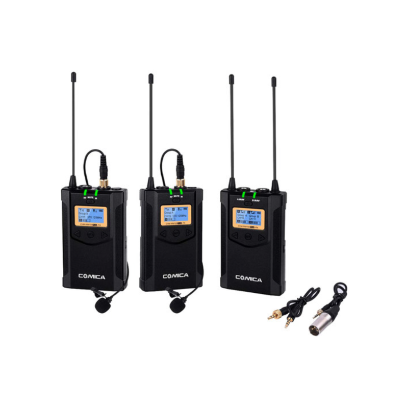 COMICA UHF Dual-channel Wireless Microphone C