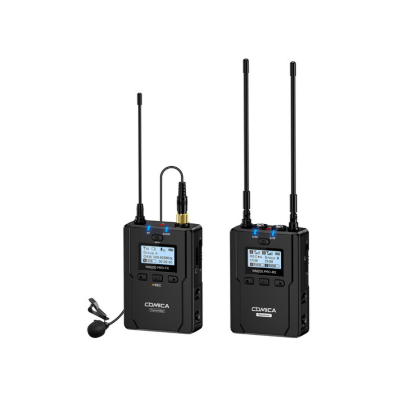 COMICA UHF Metal Dual-channel Wireless Microphone C