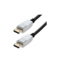 Cordon DisplayPort 2.1 M/M - 8K - prises métal - noir - 3m