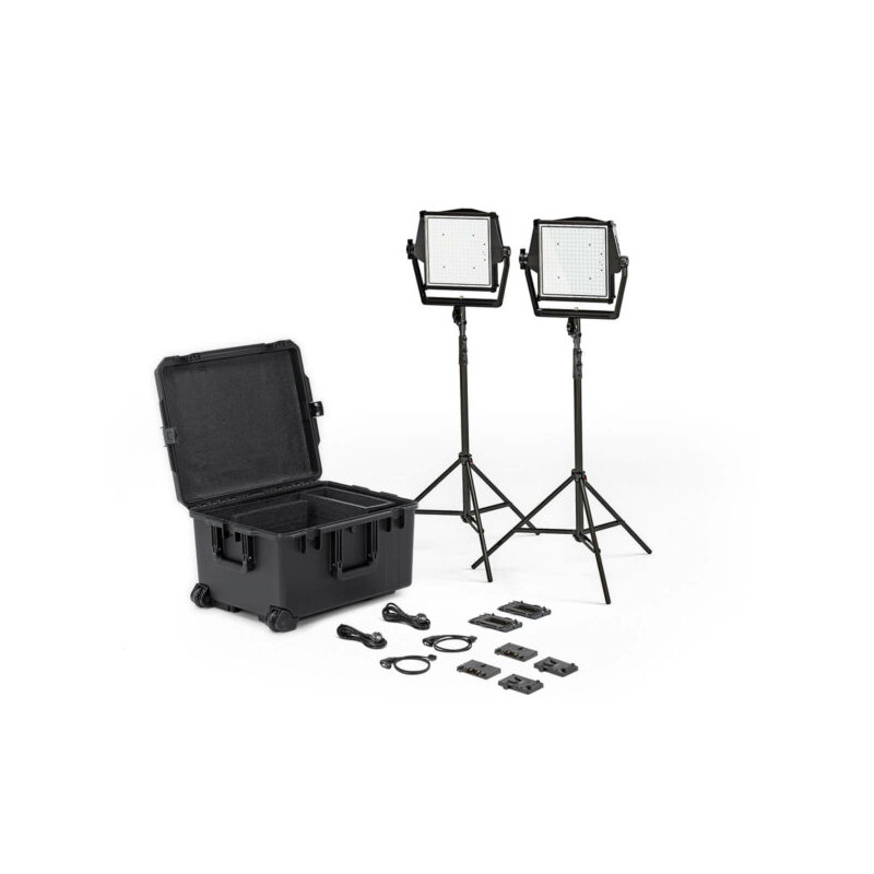 Litepanels Astra IP 1x1 Traveler Duo GM&VM Kit (Standard Yoke, EU)