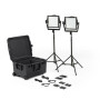 Litepanels Astra IP 1x1 Traveler Duo GM&VM Kit (Standard Yoke, EU)