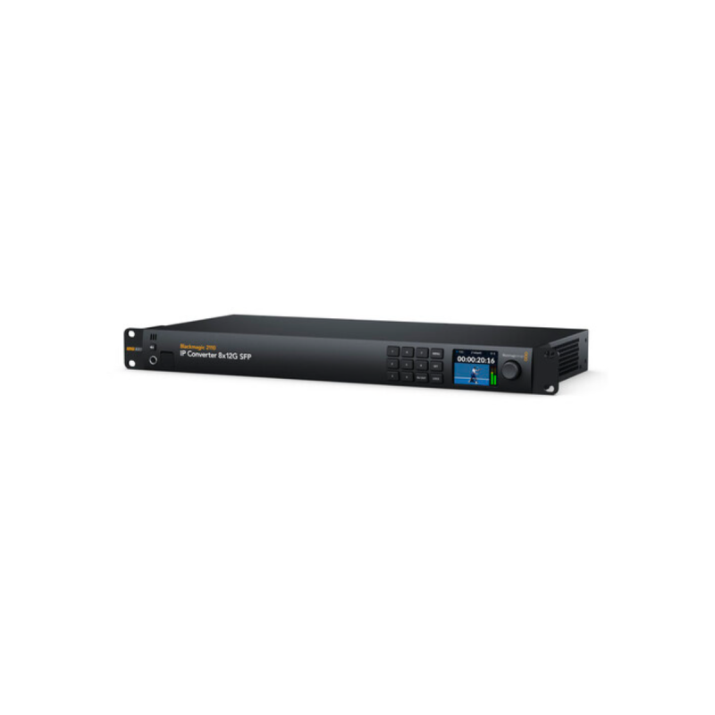 Blackmagic 2110 IP Converter 8x12G SFP