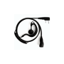 On Set Head G-Hook Black For Kenwood G-Shaped Ear Hook Double Line