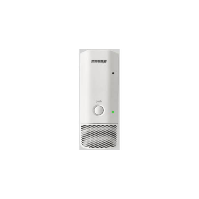 SHURE Emetteur micro de surface MXW neXt omni, blanc