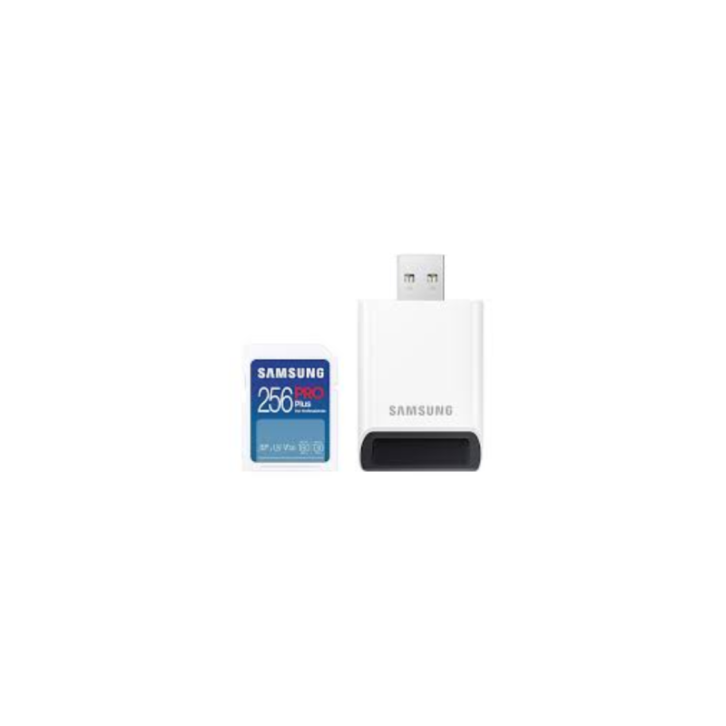 Samsung SD Card PRO Plus (2023) 256GB inclus lecteur USB