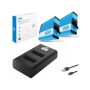 Newell Set 1x Newell DL-USB-C charger and 2x SPJB1B for GoPro Hero 8