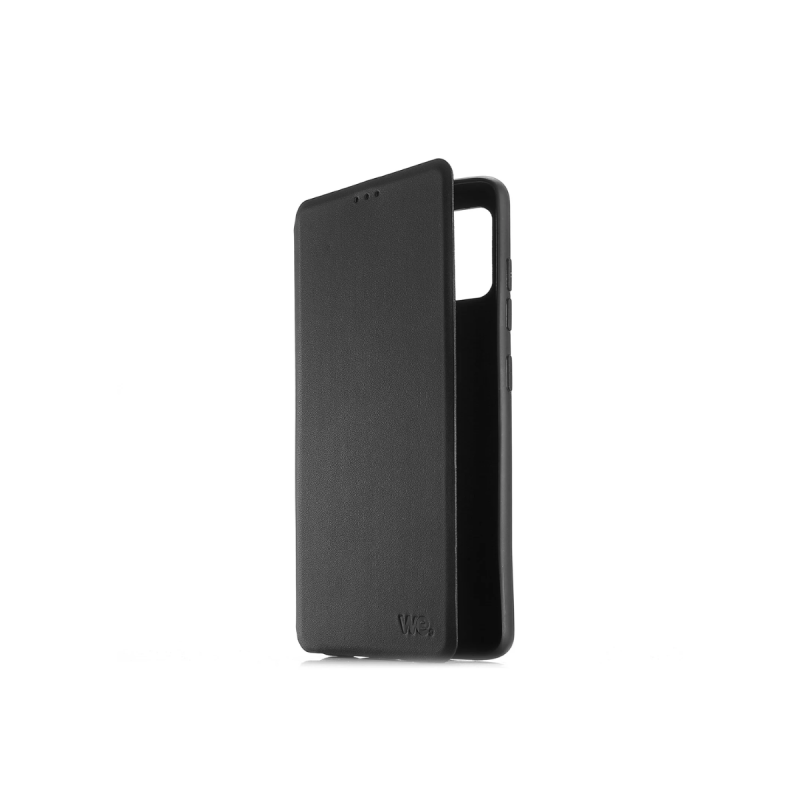 WE Etui folio CLASSIQUE SAMSUNG GALAXY A72 Noir