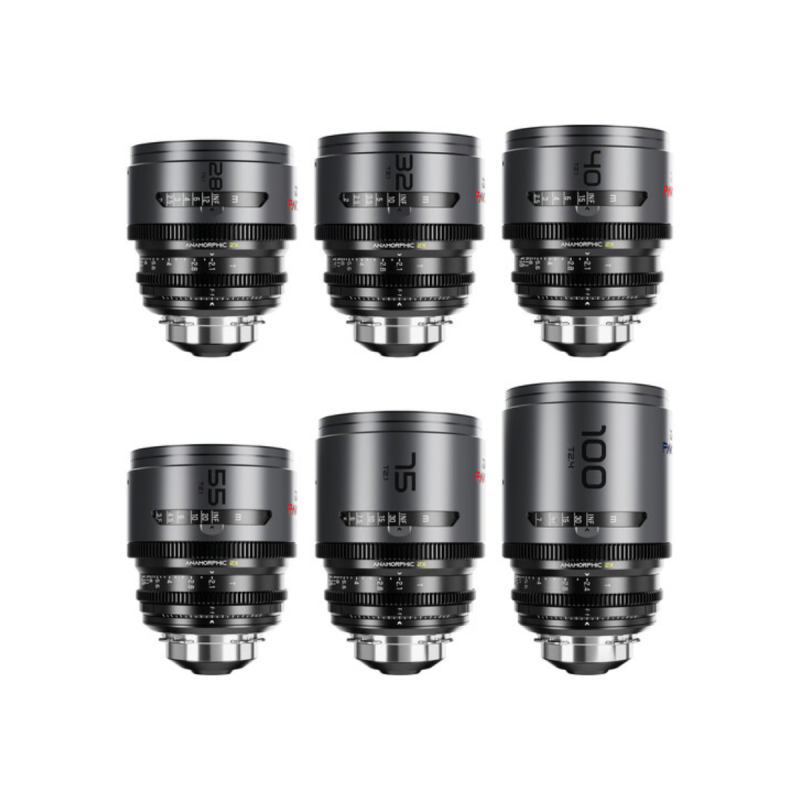 Dzofilm PAVO 6-lens set 28/32/40/55/75/100mm Neutral PL&EF (feet)