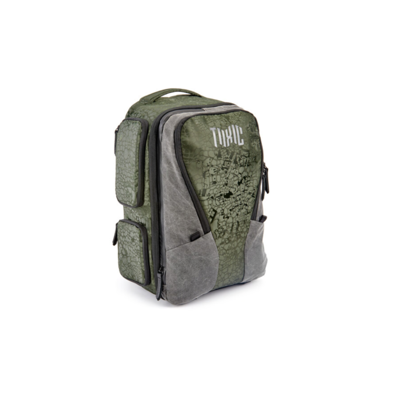 Toxic Valkyrie Camera Backpack M Water Resist "Frog" Pocket Emerald