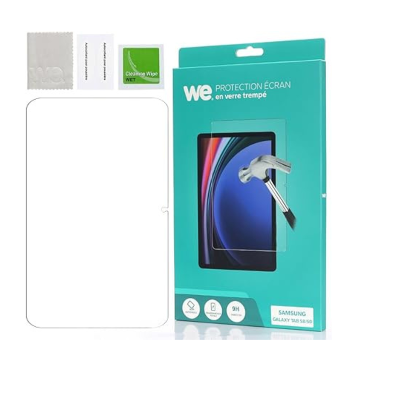 WE Verre Trempé tablette Galaxy Tab S9 11 2023 et Tab S8 11 2021
