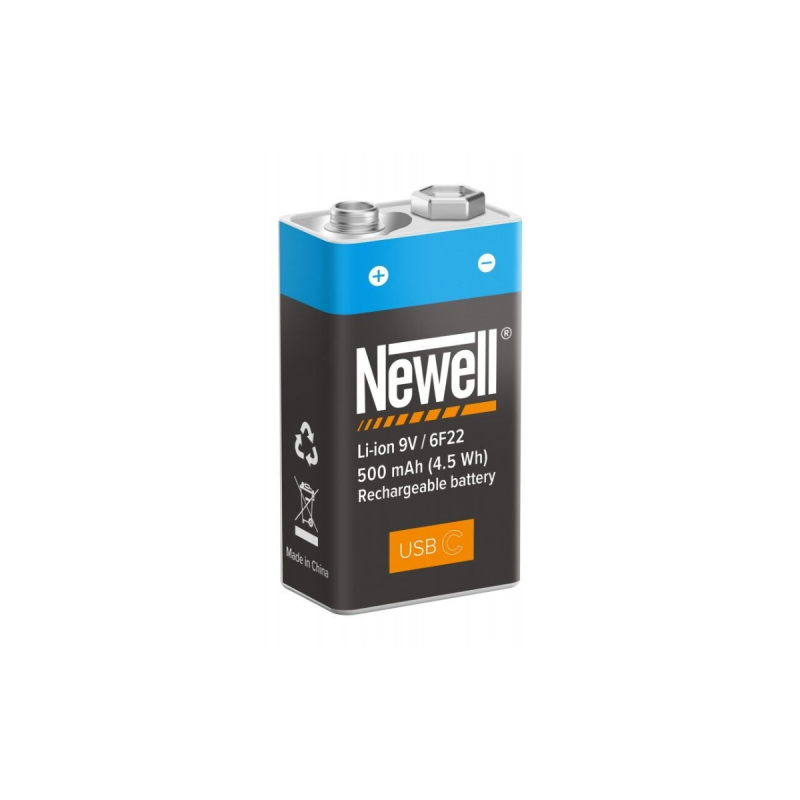 Newell 9 V USB-C 500 mAh Rechargeable Battery