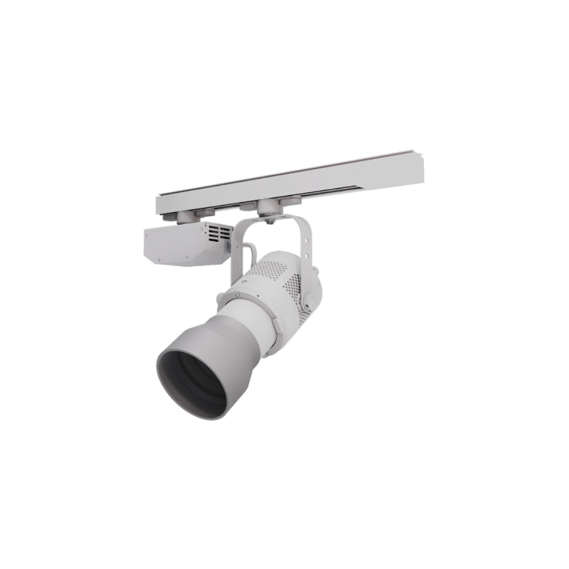 Fiilex P3S Spot Light (20°) pour rail, RGBWW, Blanc