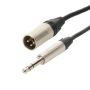 Cordon XLR 3b/Jack 6.35 st MM 2m