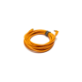 Tethertools TetherPro Câble USB-C vers USB-C Orange 4.6m Coudé