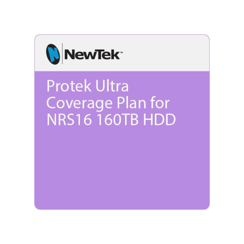 Vizrt ProTek Ultra for NRS16 160TB HDD with 4 x 10 GbE