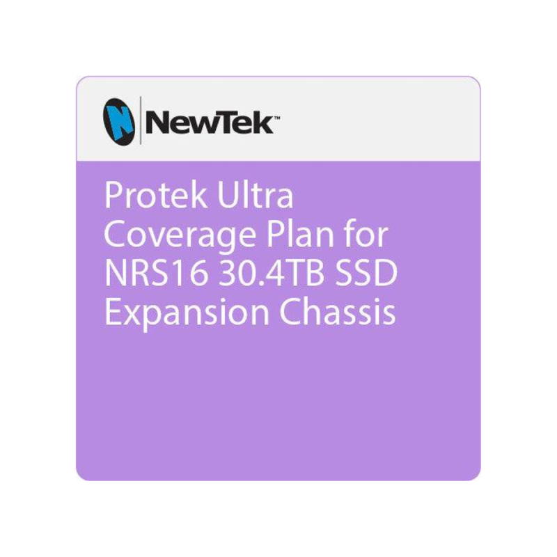 Vizrt ProTek Ultra for NRS16 30.4TB SSD with 4 x 10 GbE