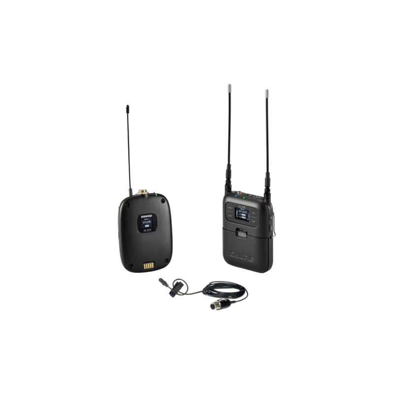 SHURE Complet portable cravate DL4B - Bande L56 - 650-694MHz