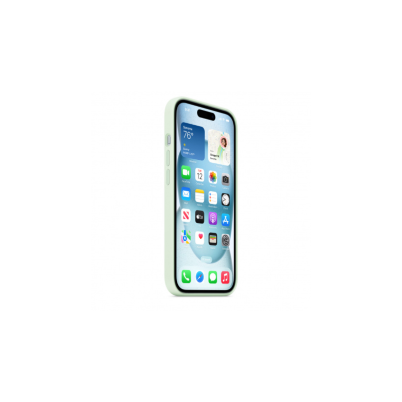 Apple Coque Iphone 15 avecMagSafe - Soft Mint