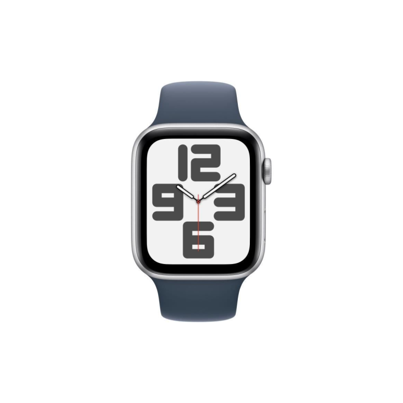 Apple Watch SE GPS 40mm Silver Alu Storm Blue Sport Band M/L