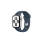 Apple Watch SE GPS 40mm Silver Alu Storm Blue Sport Band M/L