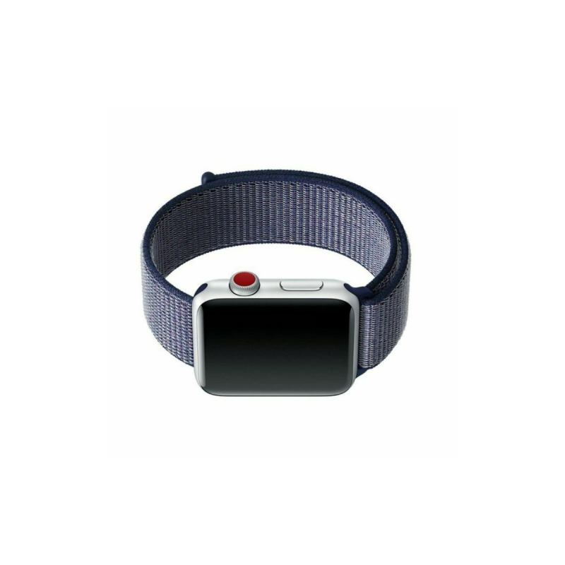 Apple Watch SE GPS 40mm Silver Alu Winter Blue Sport Loop