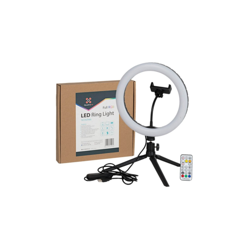 Quadralite LED Ring Light 10 inches