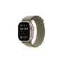 Apple Watch Ultra 2 GPS+Cell. 49mm Titane Olive Alpine Loop S