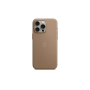 Apple Coque tissage fin Iphone 15 Pro Max avec MagSafe - Taupe