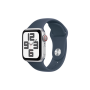 Apple Watch SE GPS+Cell. 40mm Silver Alu Storm Blue Sport Band M/L