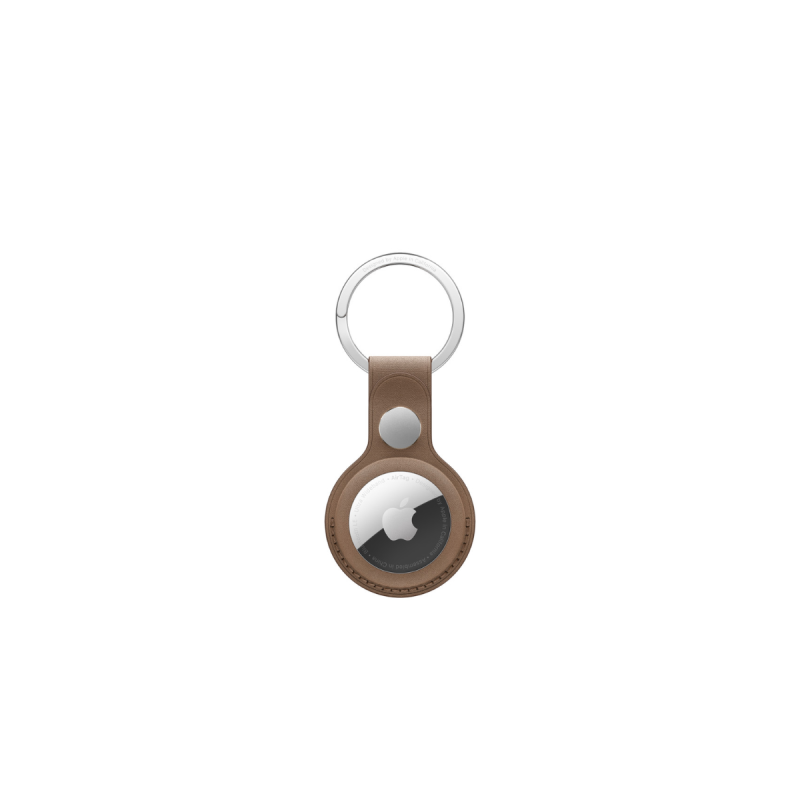 Apple AirTag FineWoven Key Ring - Taupe