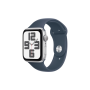 Apple Watch SE GPS+Cell. 44mm Silver Alu Storm Blue Sport Band M/L