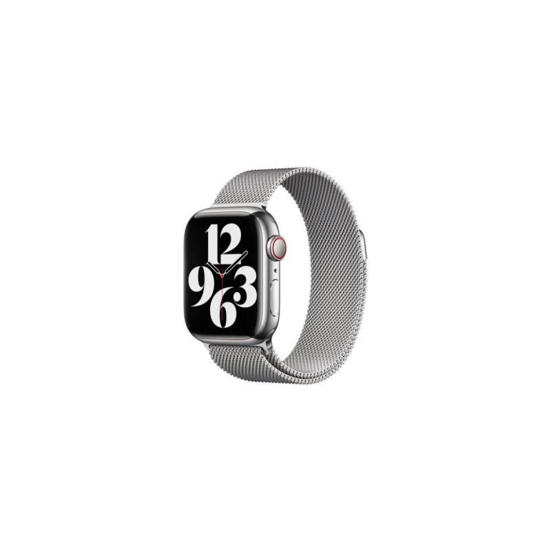 Apple Bracelet 45mm Silver Milanese Loop