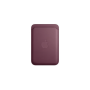 Apple Porte-cartes en tissage fin pour iPhone avec MagSafe - Mulberry