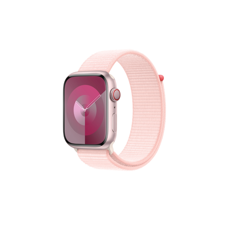 Apple Bracelet 45mm Light Pink Sport Loop