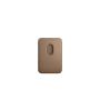 Apple Porte-cartes en tissage fin pour iPhone avec MagSafe - Taupe