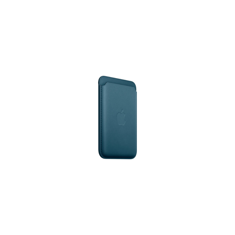 Apple Porte-cartes tissage fin pour iPhone avec MagSafe Pacific Blue