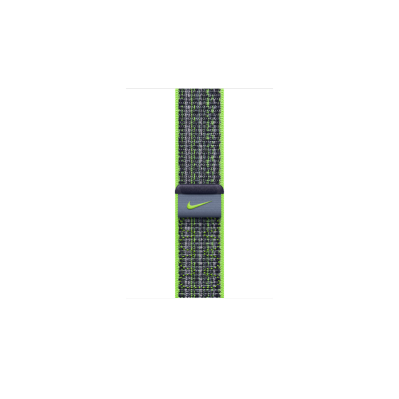 Apple Bracelet 45mm Bright Green/Blue Nike Sport Loop