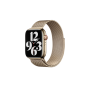 Apple Bracelet 45mm Gold Milanese Loop