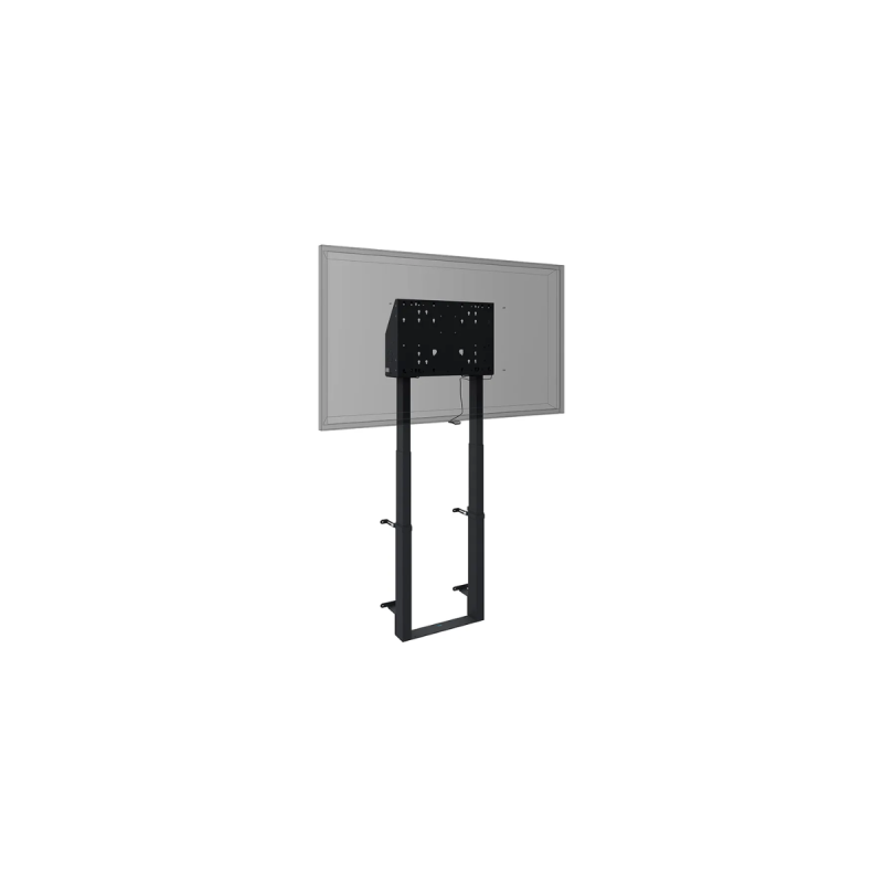 Smartmetals Floor supported wall lift XXL for touch screen 86" black