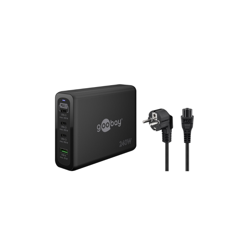 Goobay Station de charge multi port 240W