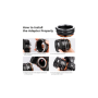 K&F Bague pour monture IV Pro EOS-M4/3 IV PRO