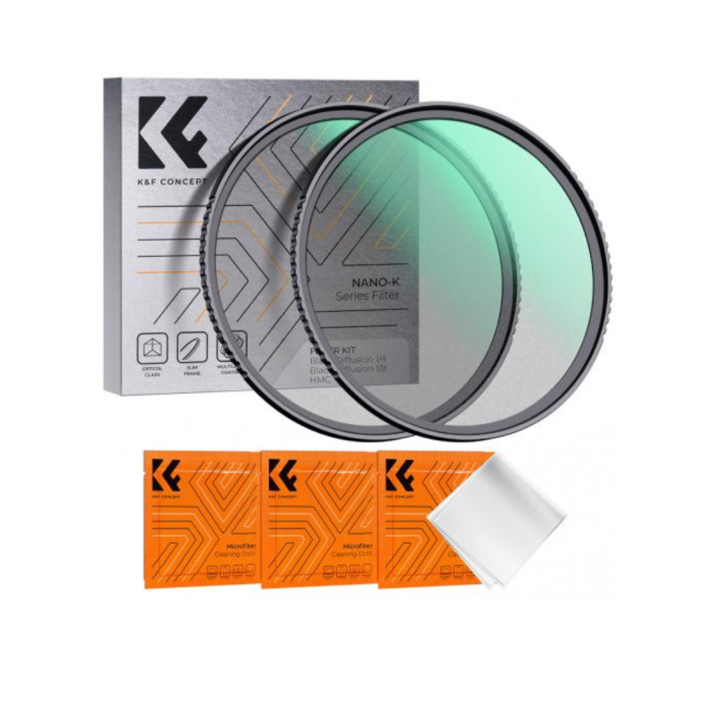 K&F Filtre Nano K Black mist 1/4 + 1/8 52mm