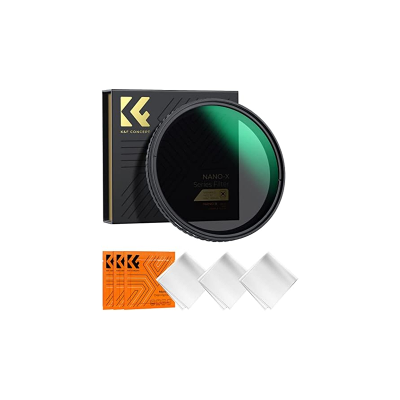 K&F Filtre Nano X variable Kit ND32-512 & ND2-32   49mm