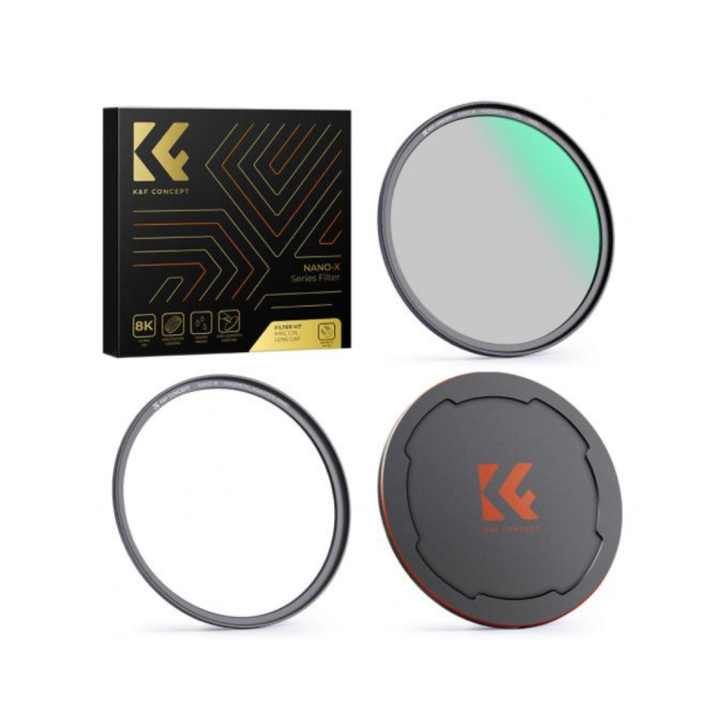 K&F Filtre Nano X Magnetic CPL 52mm