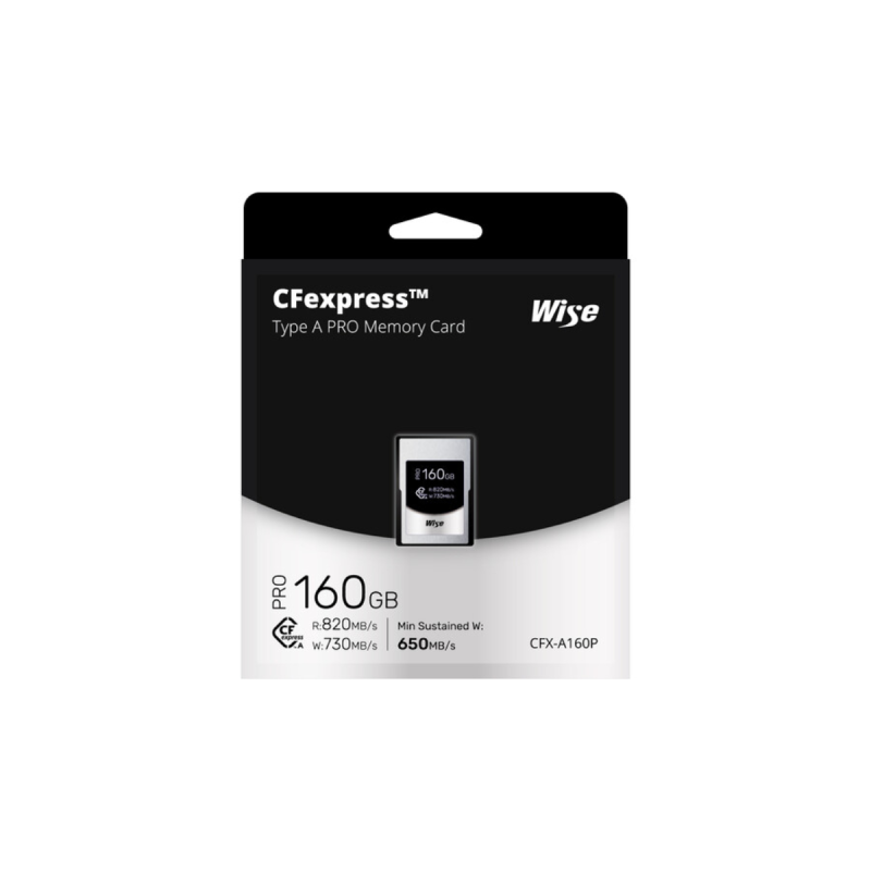 Wise Advanced CFexpress Type A PRO Memory Card - 160GB